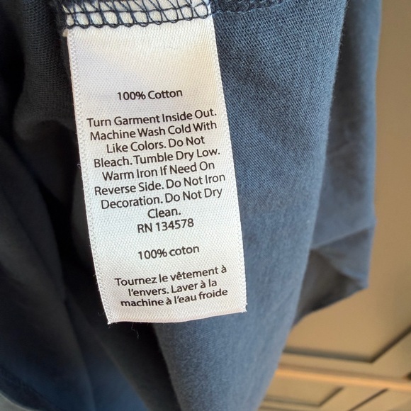 Vineyard Vines | Kiss Me I’m Irish Navy Long Sleeve Tee | L | St. Patrick’s Day - Picture 6 of 7